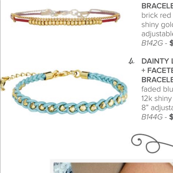 Chloe + Isabel Dainty Leather and Bead Bracelet - Picture 4 of 5